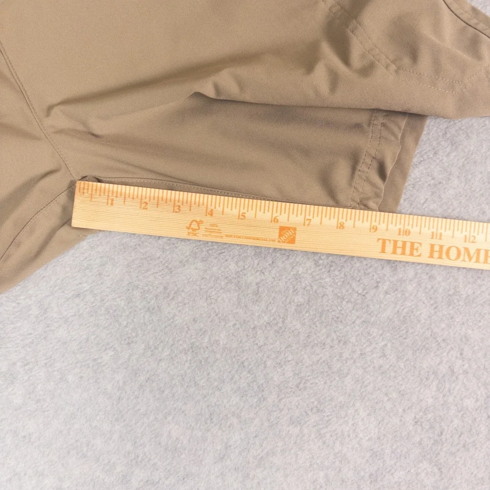 ZeroXposur Mens Performance Cargo Shorts Tan Khaki Stretch Hiking Golf Size 40